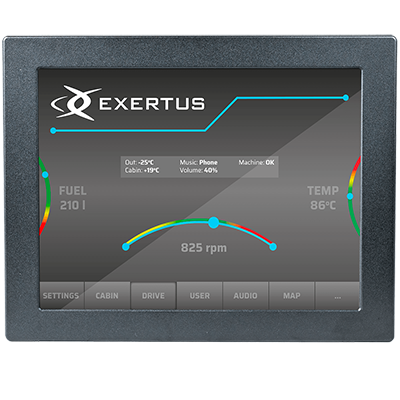 RD121S2 Display component from Exertus